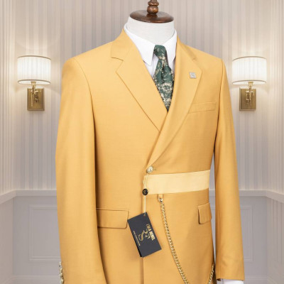 Slávnostný oblek Konrád béžový