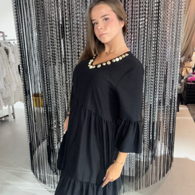 Dámske šaty BIBIONE čierne