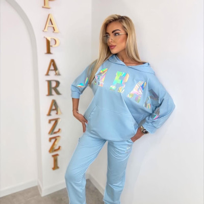 Teplákový komplet PF modrý