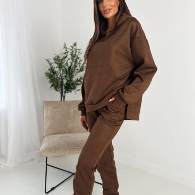 Teplákový komplet LACORIA Hnedá