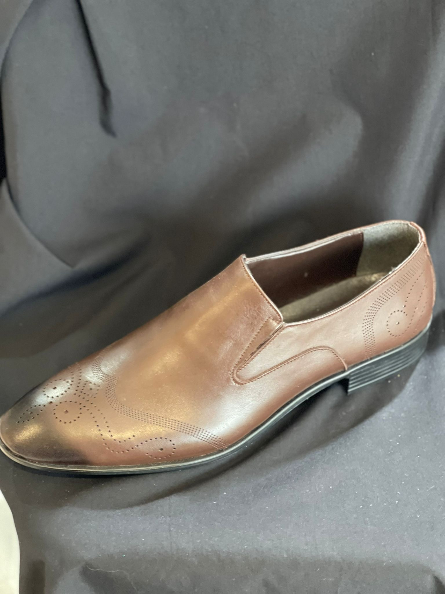 Pánske tmavo-hnedé matné poltopánky Simon