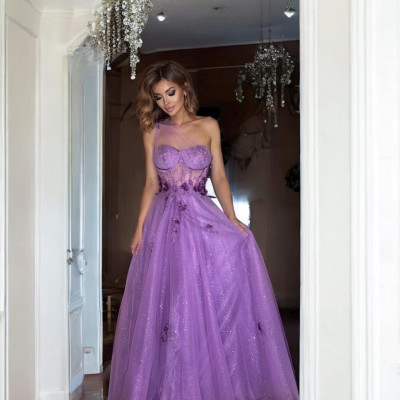 Dámske spoločenské šaty ESTELLA violet