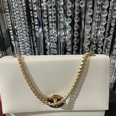 Spoločenská kabelka BORO biela