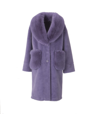 Kabát CARMEN violet