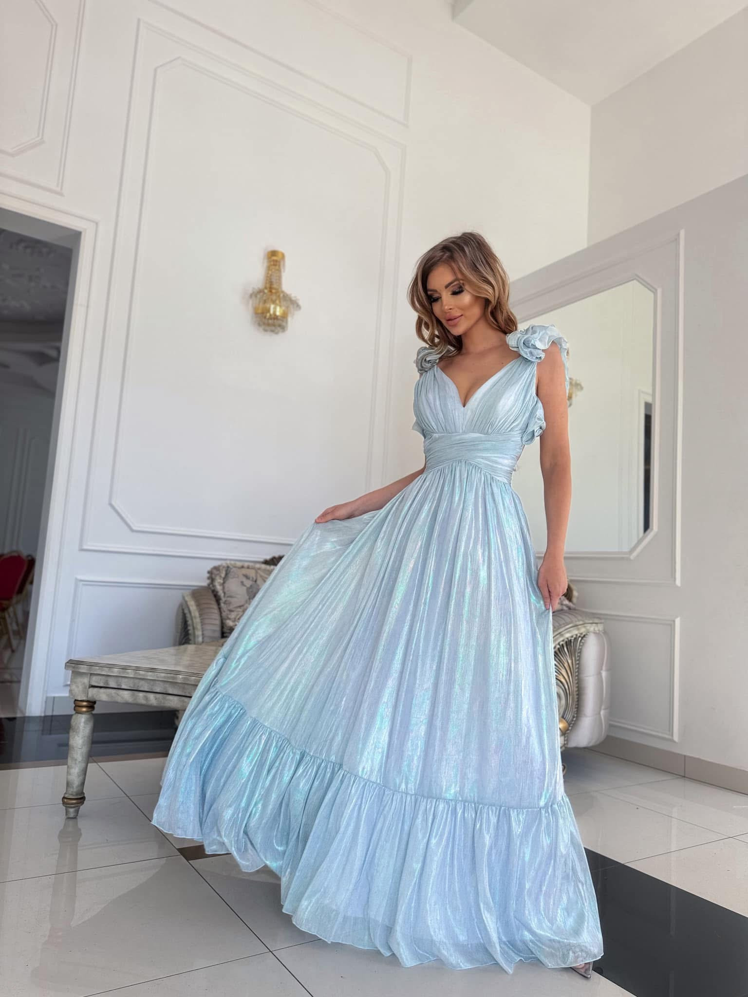 Dámske letné šaty RAINBOW mint