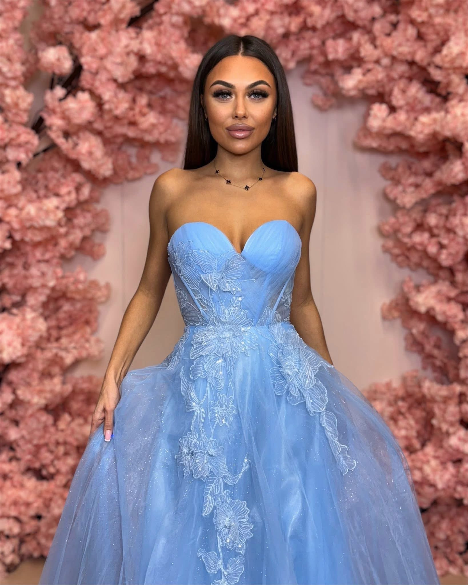 Dámske spoločenské šaty POSITANO modré