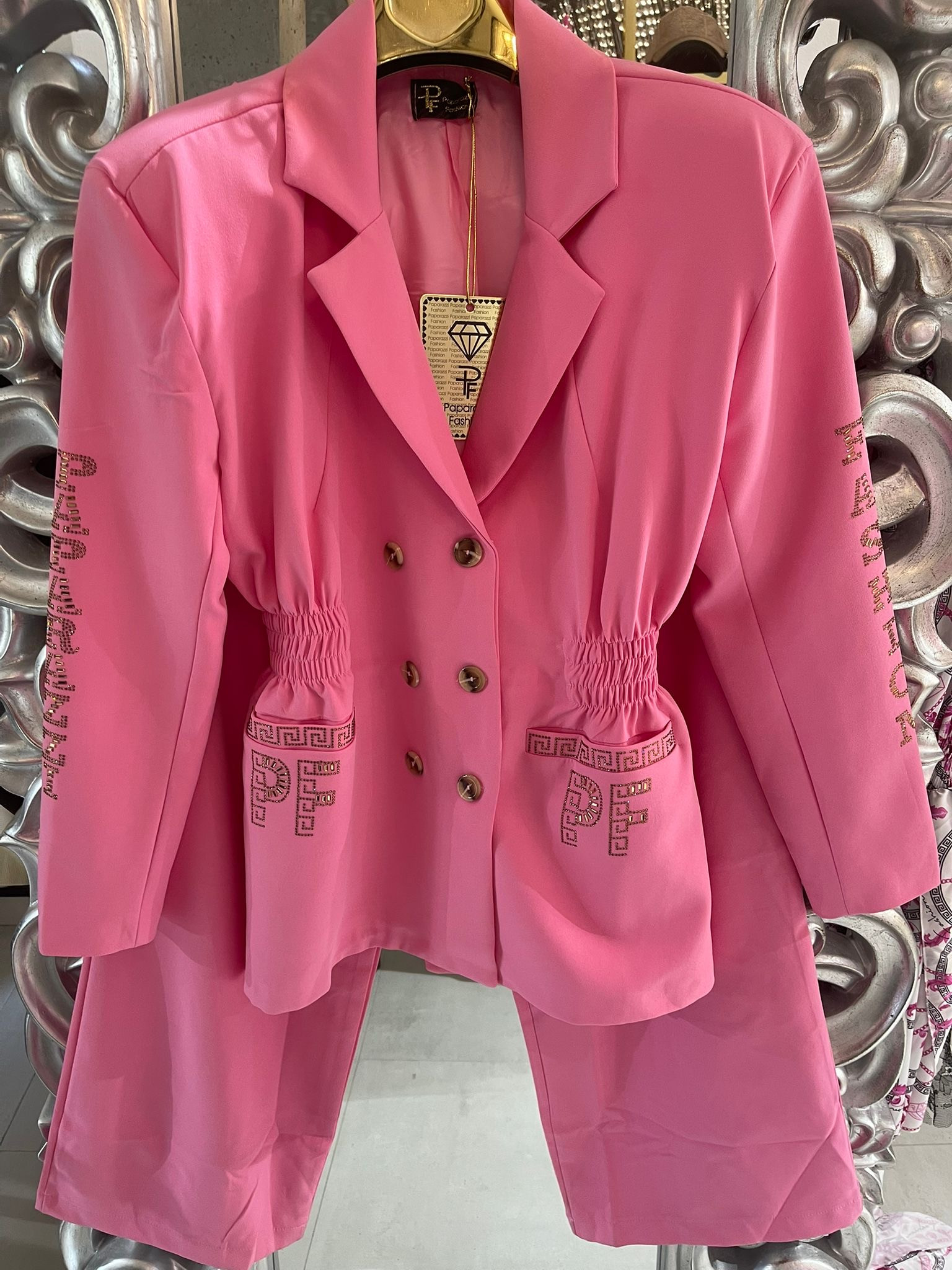 NOhavicovo sakový komplet PF ružový