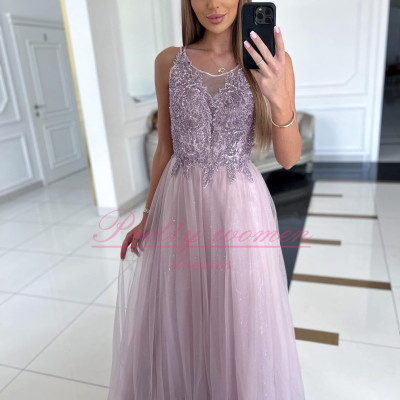 Dámske spoločenské šaty AVENTURA violet