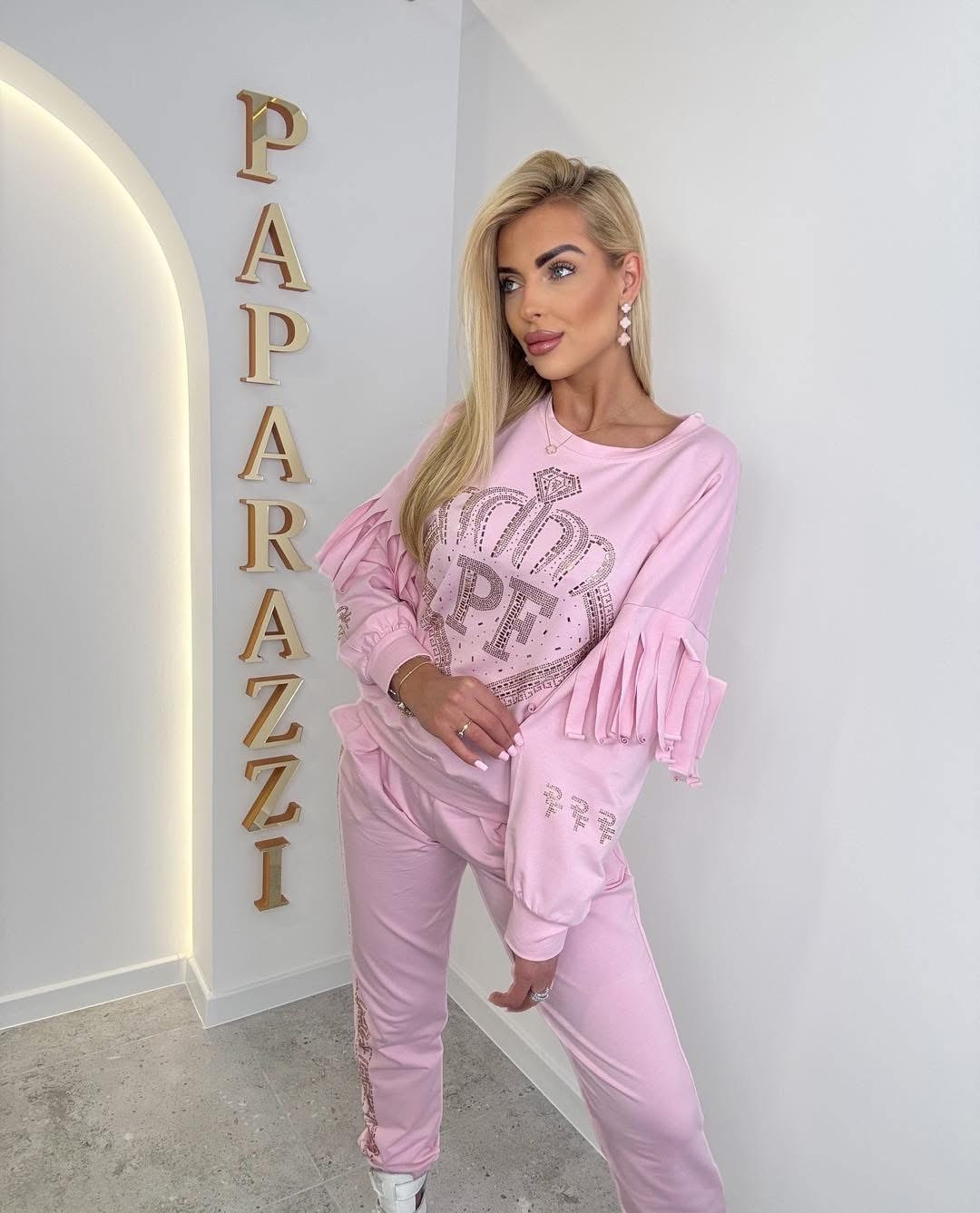 Teplákový komplet PF ružový