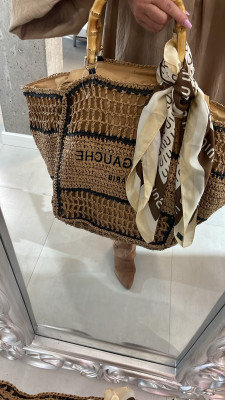 Kabelka GAUCHE hnedá