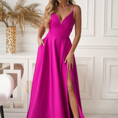 Dámske spoločenské šaty SELENA pink