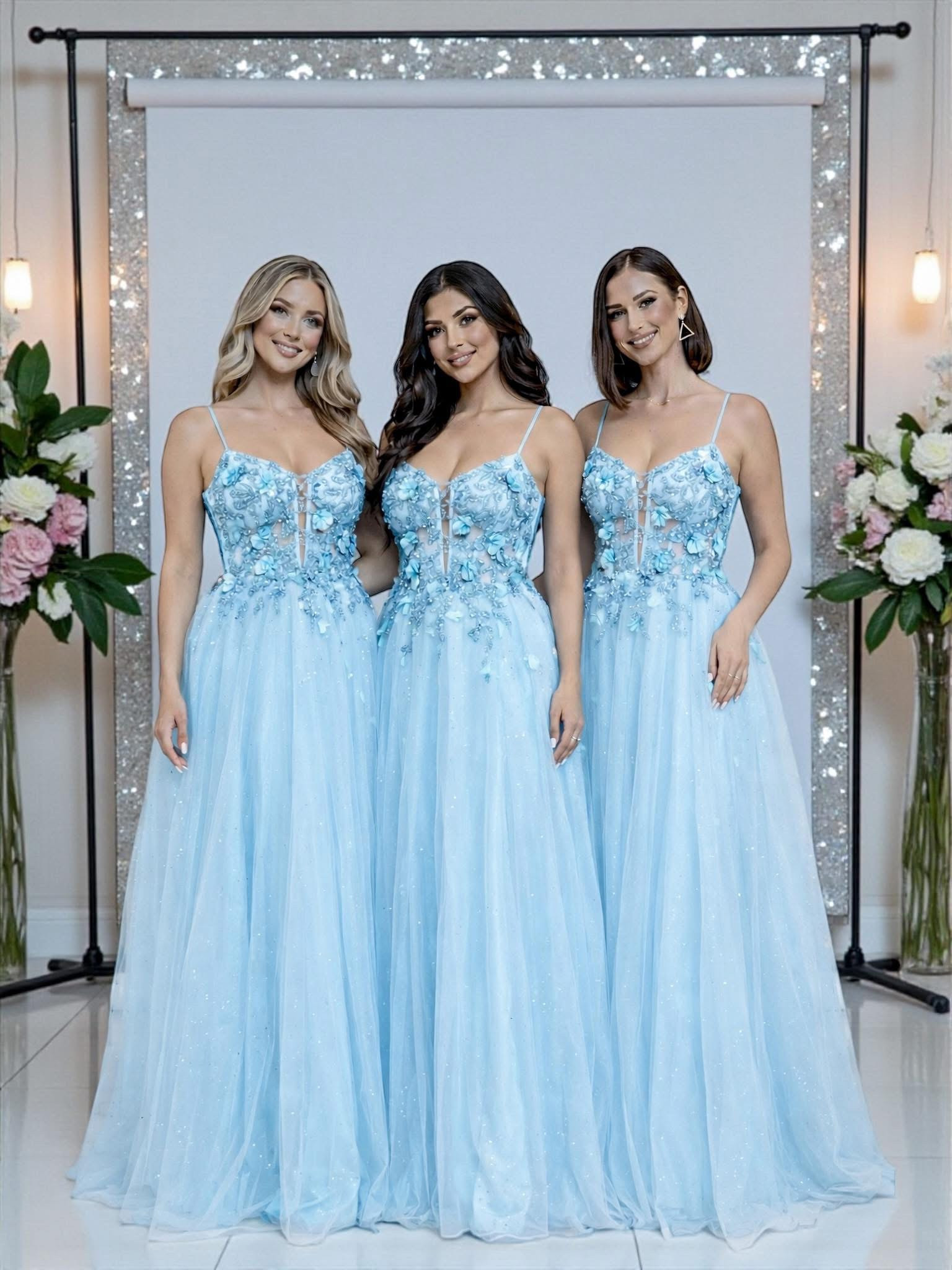 Dámske spoločenské šaty SOLVI modré