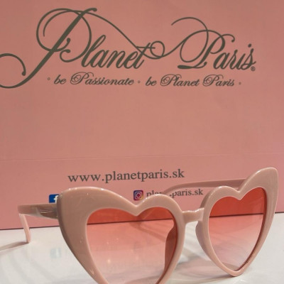 Slnečné okuliare ružové