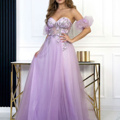 Dámske spoločenské šaty VANESSA violet