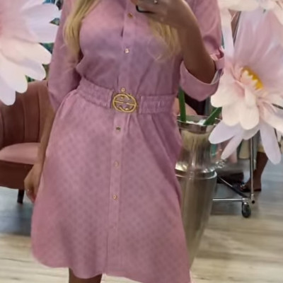 Dámske šaty BORO ružové