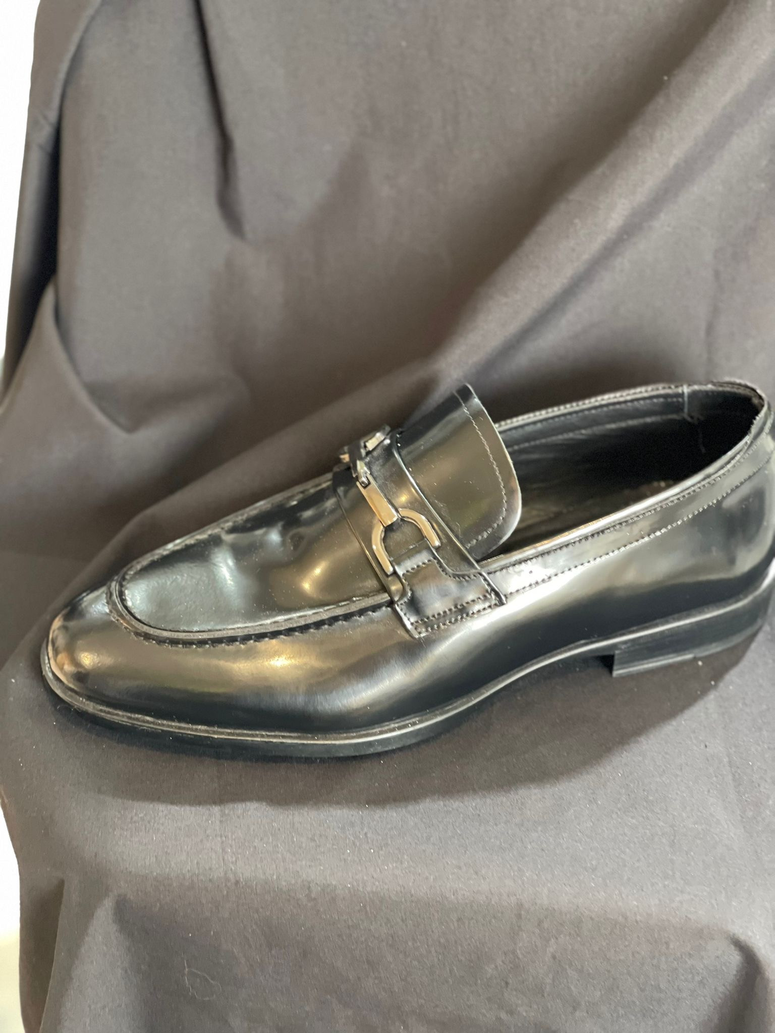 Pánske tmavo-hnedé matné poltopánky Simon