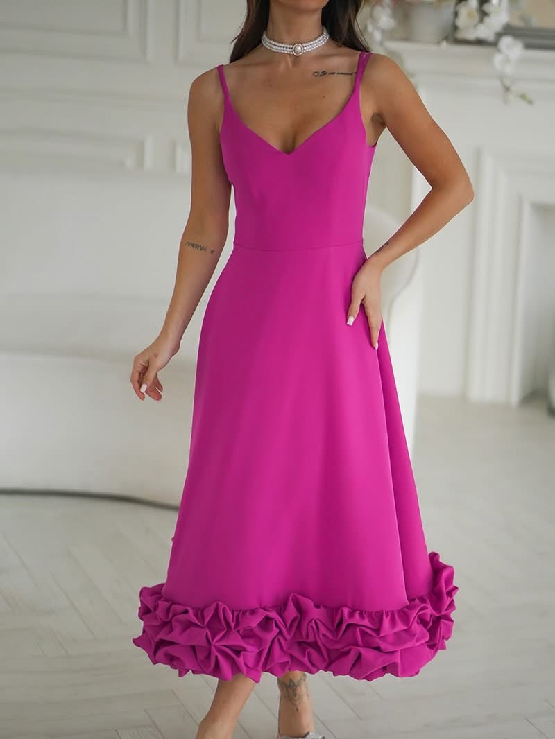 Dámske spoločenské šaty TENERIFE pink