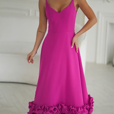 Dámske spoločenské šaty TENERIFE pink