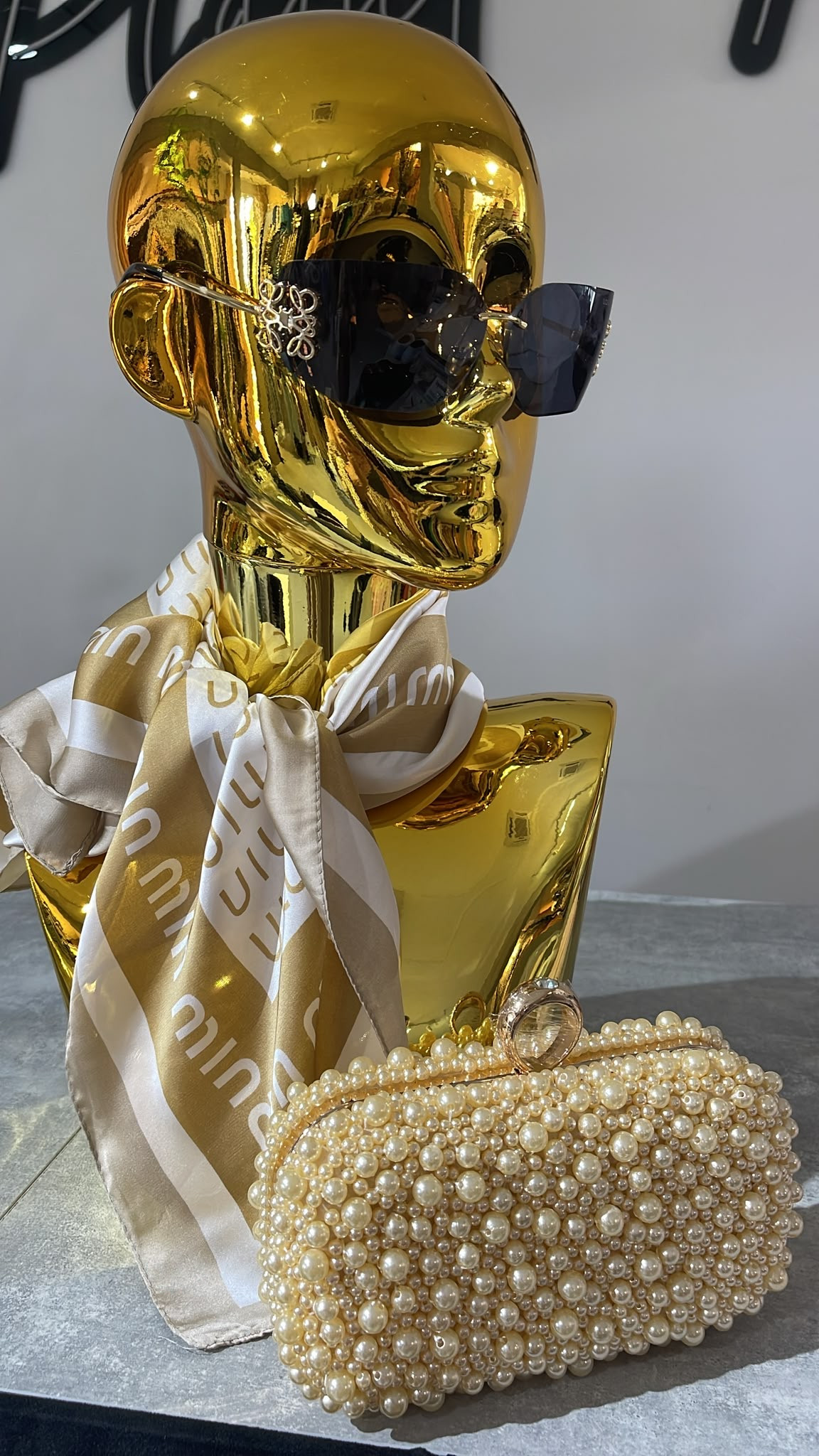 Kabelka PERLA gold