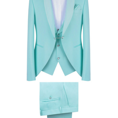 Slávnostný oblek S001-DMY 23341 mentol