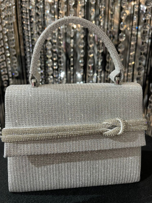 Kabelka KOKO strieborná