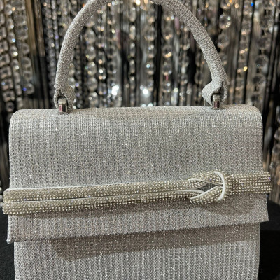 Kabelka KOKO strieborná