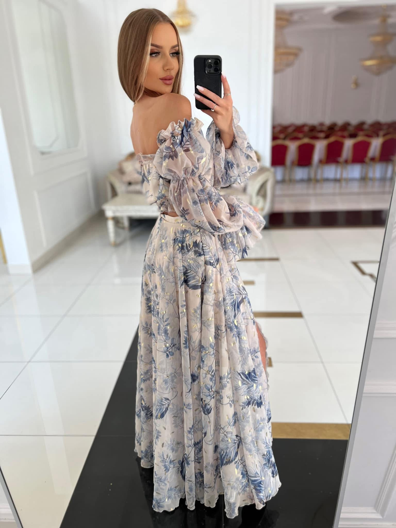 Dámske letné šaty RAINBOW mentol