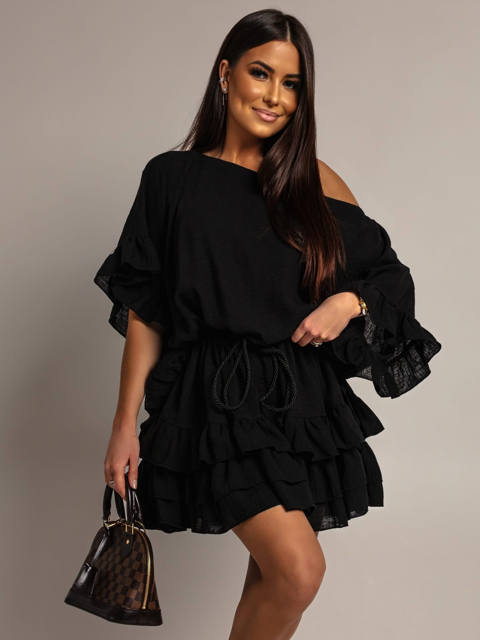 Dámske šaty DIVA čierna